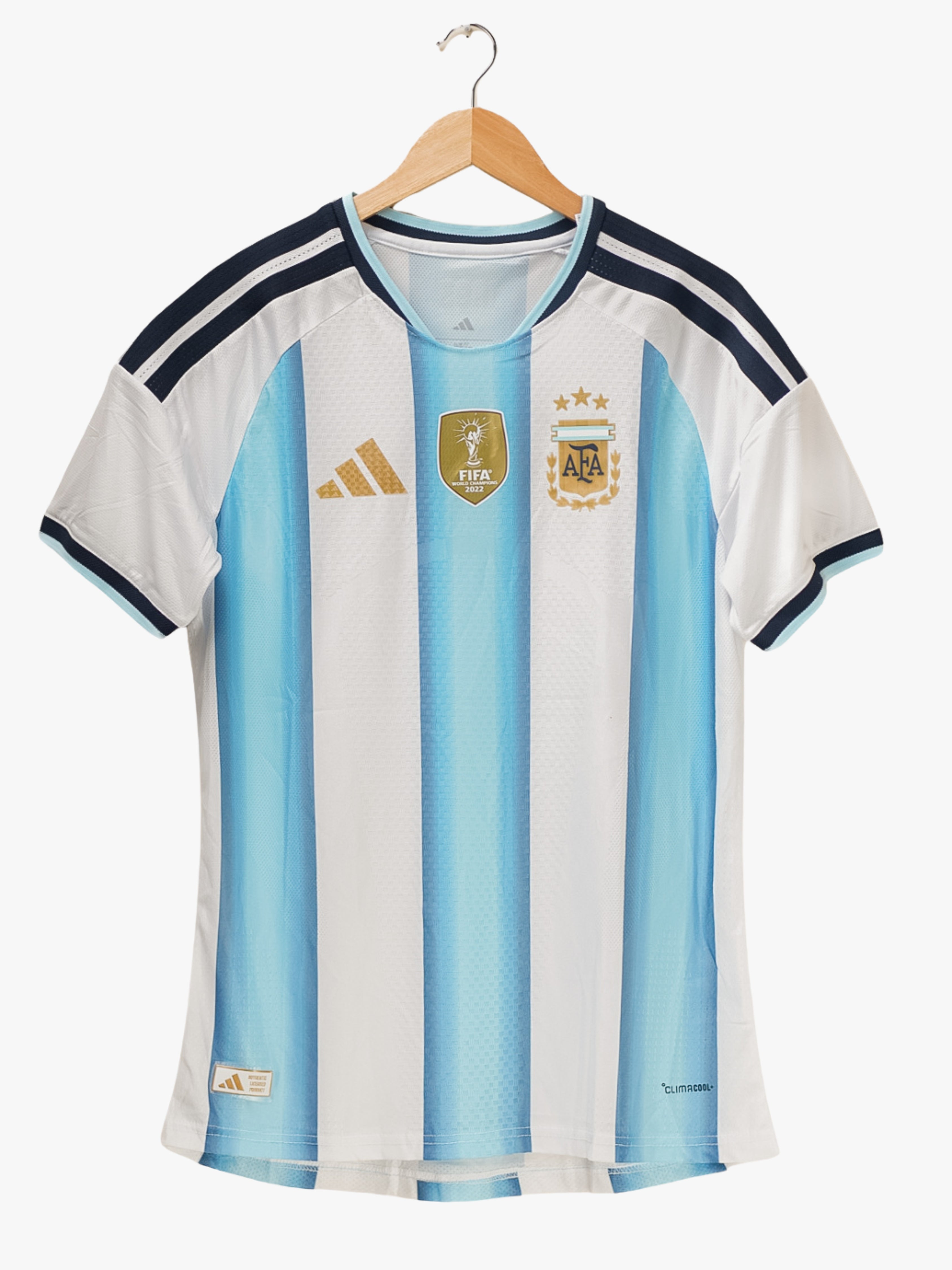 Argentina Home Jersey — World Champions Player Edition