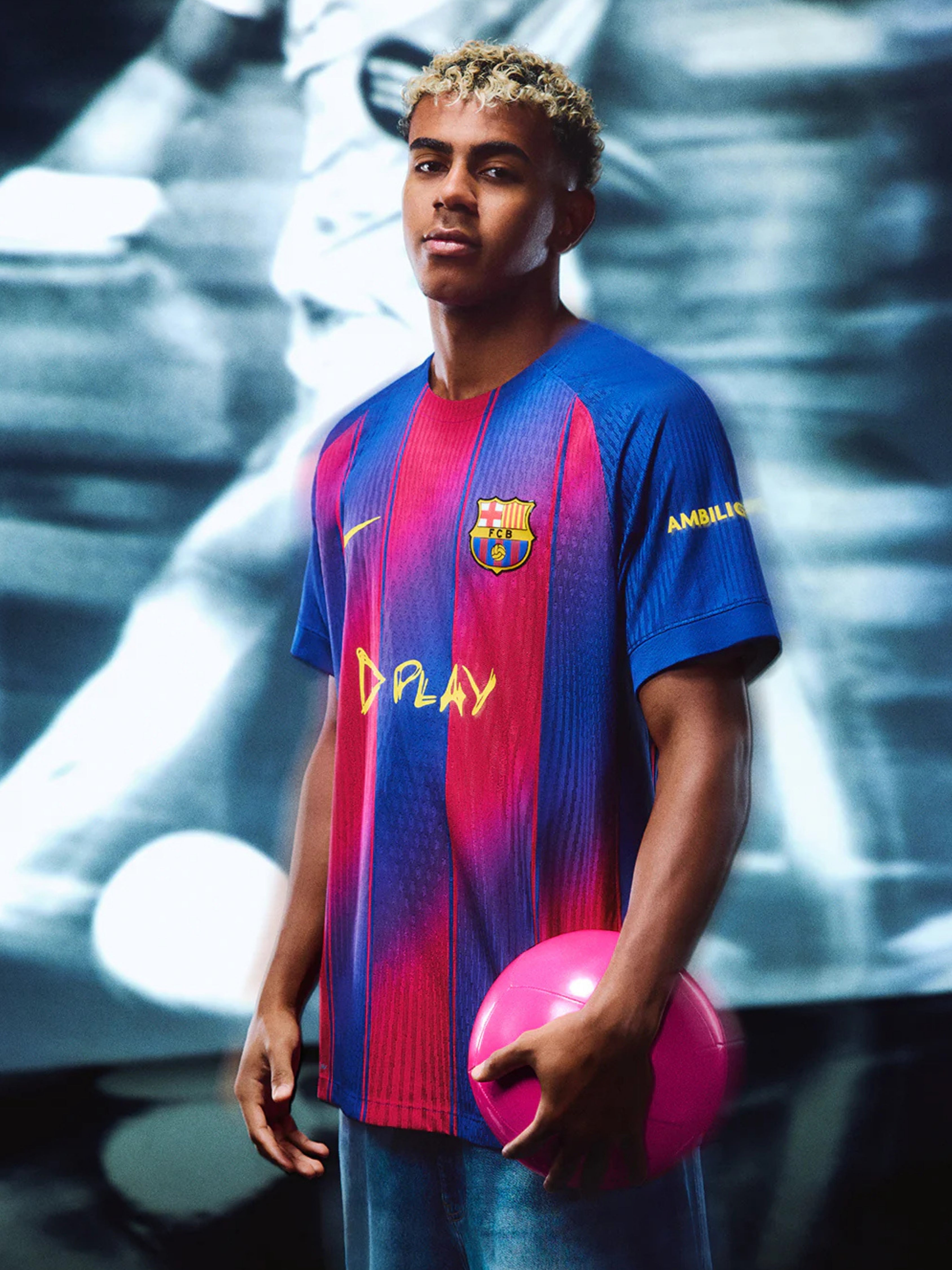 LAMINE YAMAL | Limited Edition men's shirt FC Barcelona x Ed Sheeran 25/26