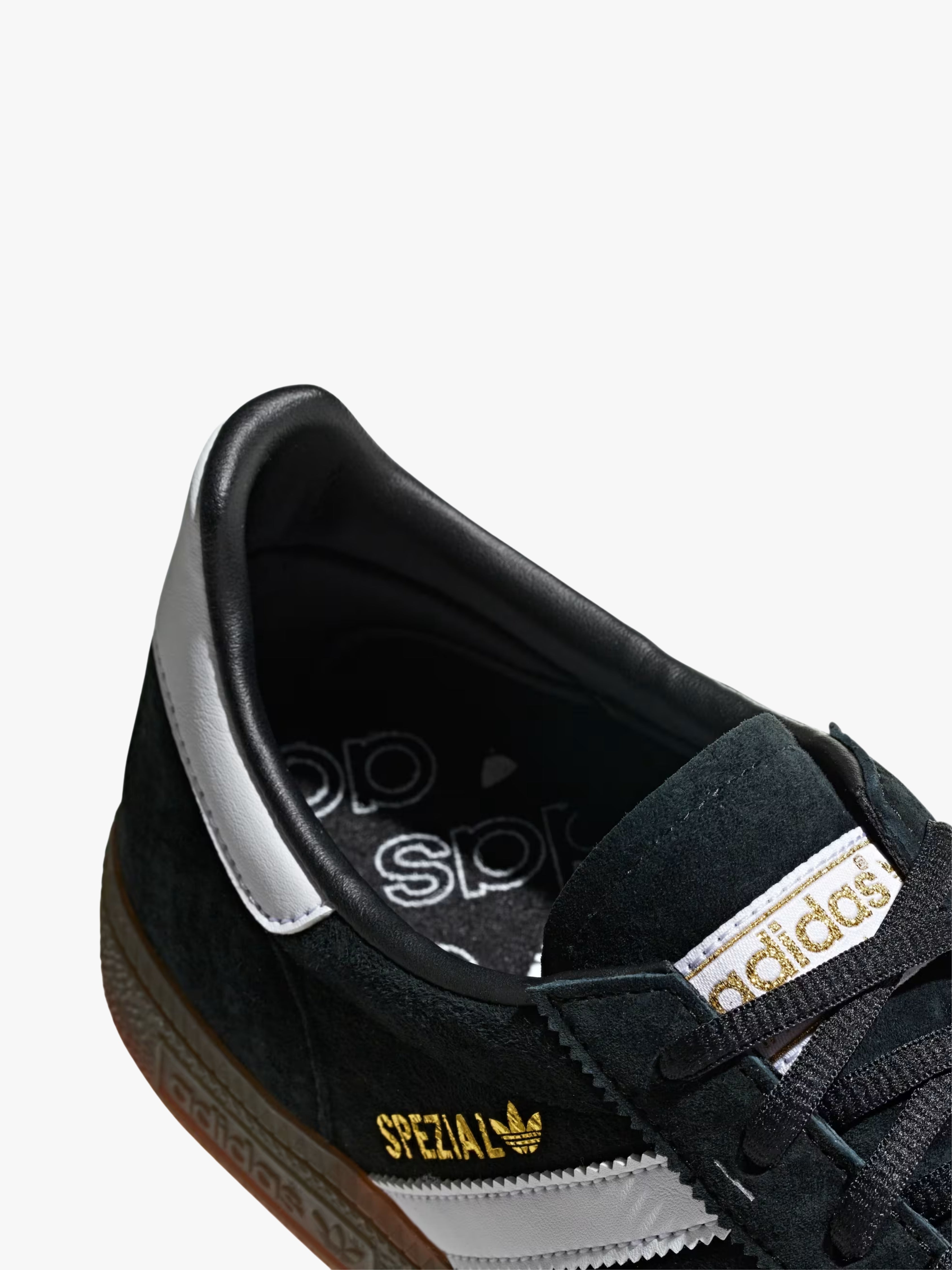 Vintage Black Court Sneaker