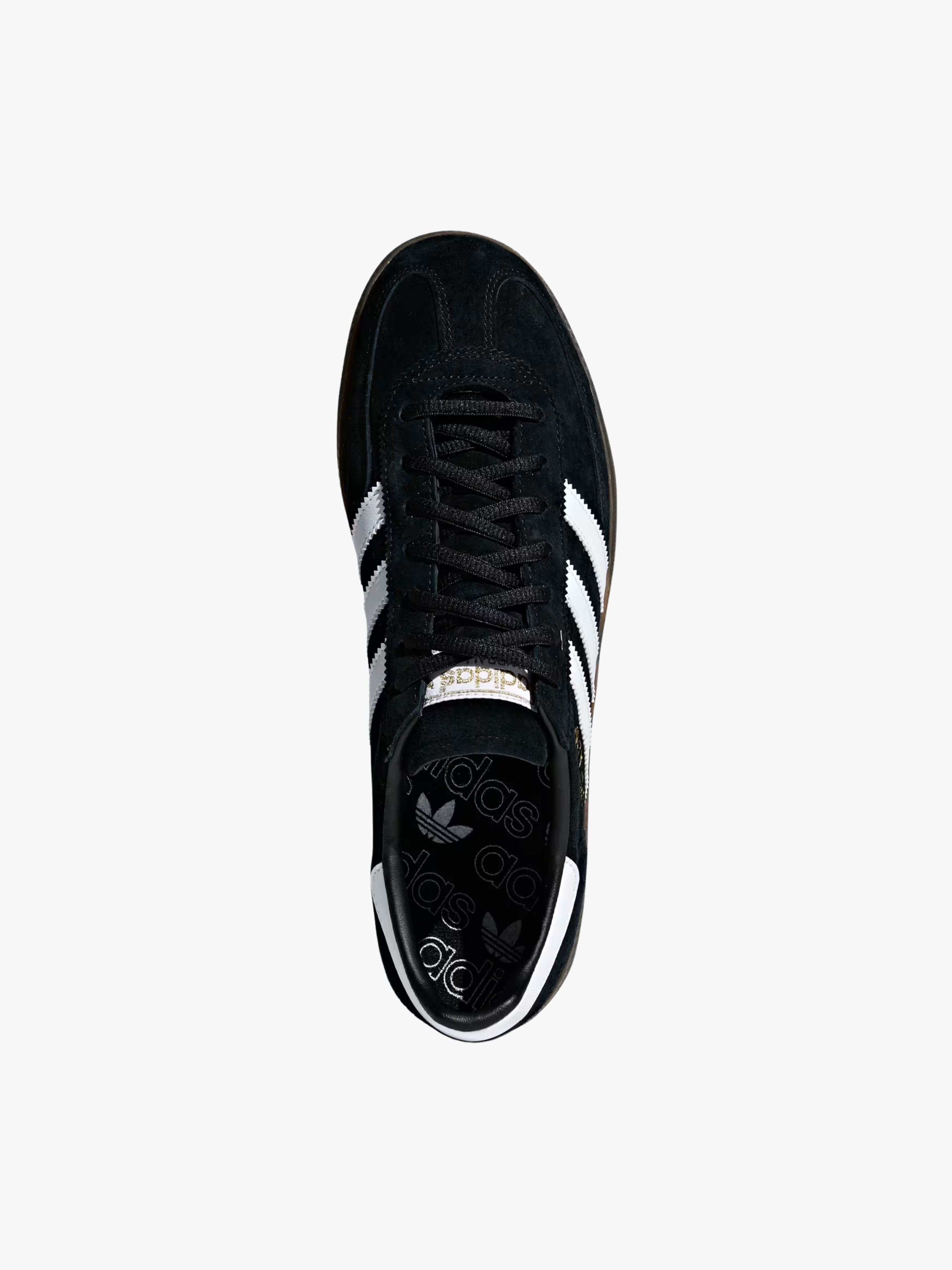 Vintage Black Court Sneaker