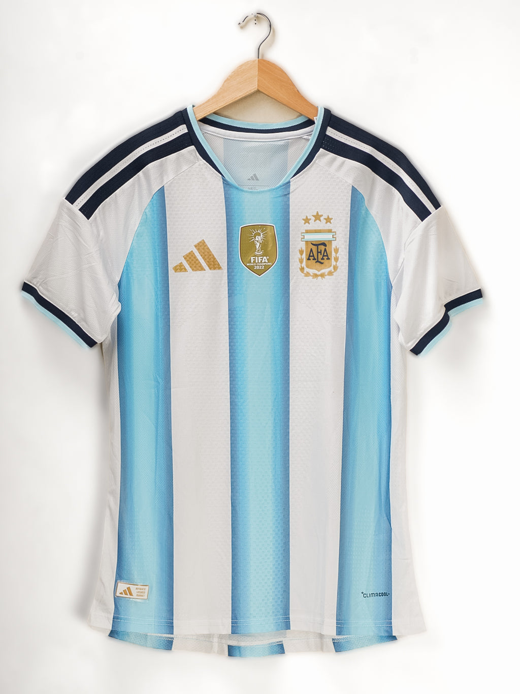 Argentina Home Jersey — World Champions Player Edition