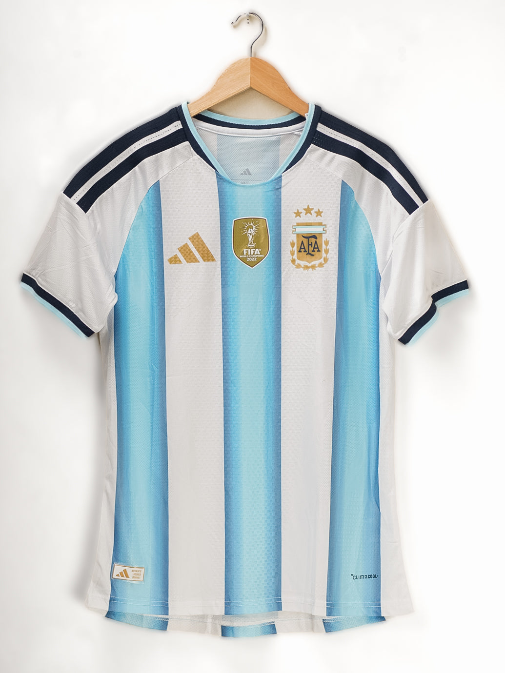 Argentina Home Jersey — World Champions Player Edition