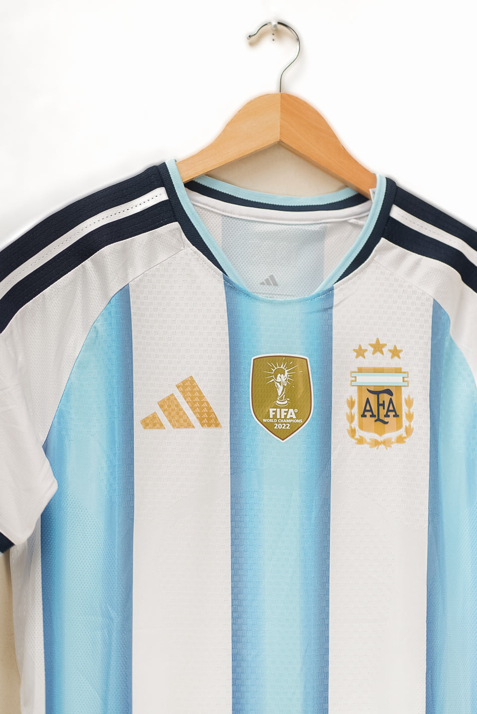 Argentina Home Jersey — World Champions Player Edition
