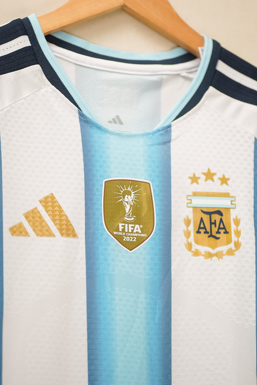 Argentina Home Jersey — World Champions Player Edition