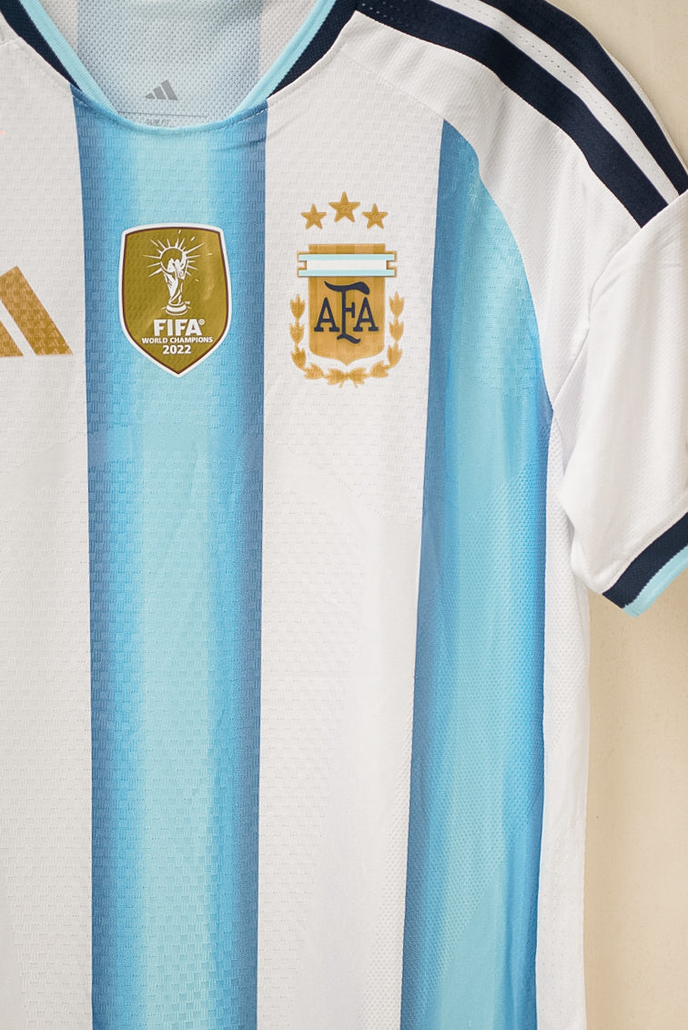 Argentina Home Jersey — World Champions Player Edition