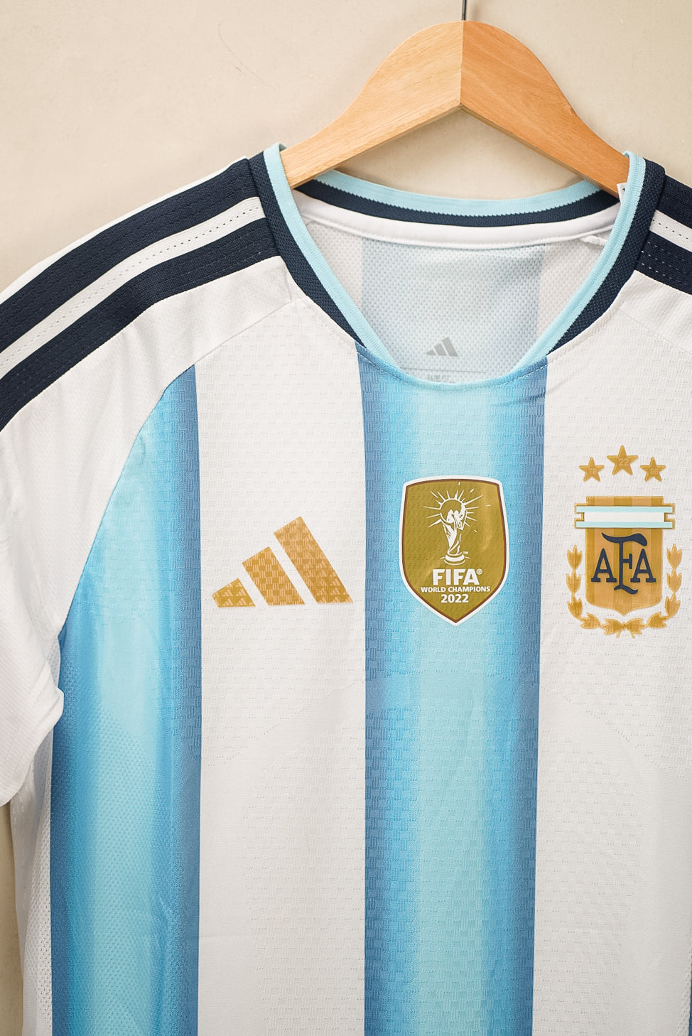 Argentina Home Jersey — World Champions Player Edition